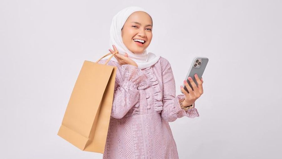 Ilustrasi belanja online