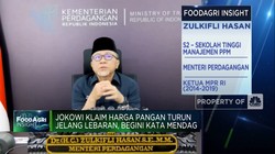 Jokowi Klaim Harga Pangan Turun, Ini Penjelasan Mendag!