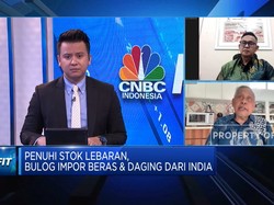 Penuhi Stok Lebaran, Bulog Impor Beras & Daging Dari India