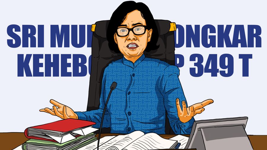 Sri Mulyani Bongkar Kehebohan Rp 349 T