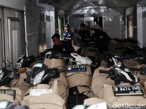 KAI Siap Angkut 6.000 Motor Gratis Saat Natal-Tahun Baru, Daftar 1 Desember