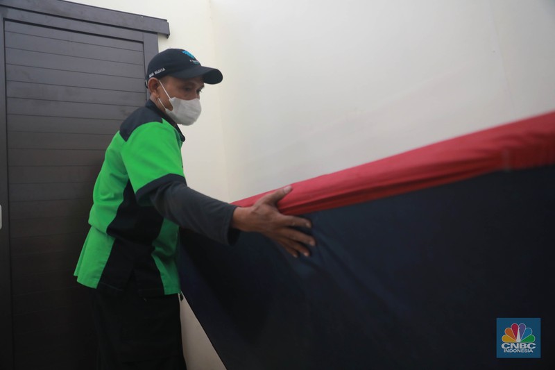Terminal Pulogebang bersiap menyambut mudik Lebaran 2023. Fasilitas kamar penginapan untuk pemudik telah disediakan. (CNBC Indonesia/Muhammad Sabki)