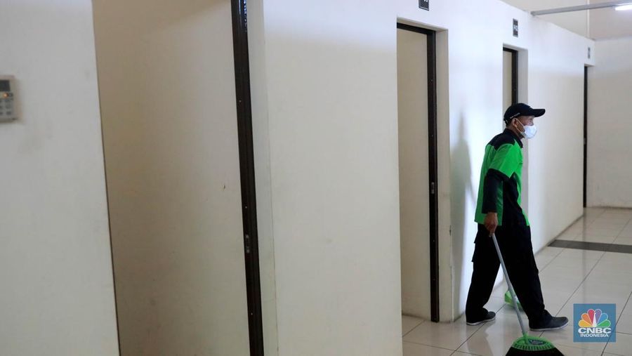 Terminal Pulogebang bersiap menyambut mudik Lebaran 2023. Fasilitas kamar penginapan untuk pemudik telah disediakan. (CNBC Indonesia/Muhammad Sabki)