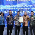 Semen Padang Kerja Sama Pengelolaan Dana Pensiun ke DPLK BRI