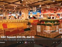 Video: Ayo Merapat, Sirup di Transmart Cuma Rp 10 Ribuan