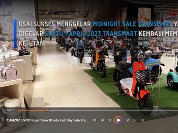 Siap-siap! Transmart Diskon Gede-gedean Seharian Ini