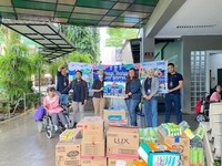 Tebar Manfaat Ramadan, Bank Raya Bagikan 600 Paket Sembako