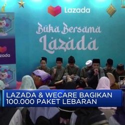 Video: Lazada & WeCare Bagikan 100.000 Paket Lebaran