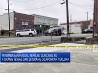 Video: Penembakan Massal Kembali Guncang AS, 4 Orang Tewas