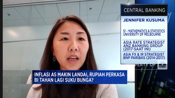 Inflasi Landai & Rupiah Perkasa, BI Bakal Tahan Suku Bunga?