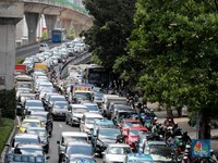 Penampakan Horor Macet Jakarta Gegara Rekayasa Simpang Santa