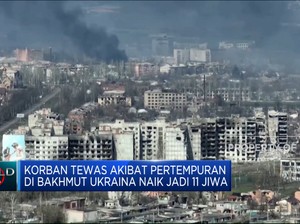 Korban Tewas Pertempuran di Bakhmut Ukraina Capai 11 Jiwa