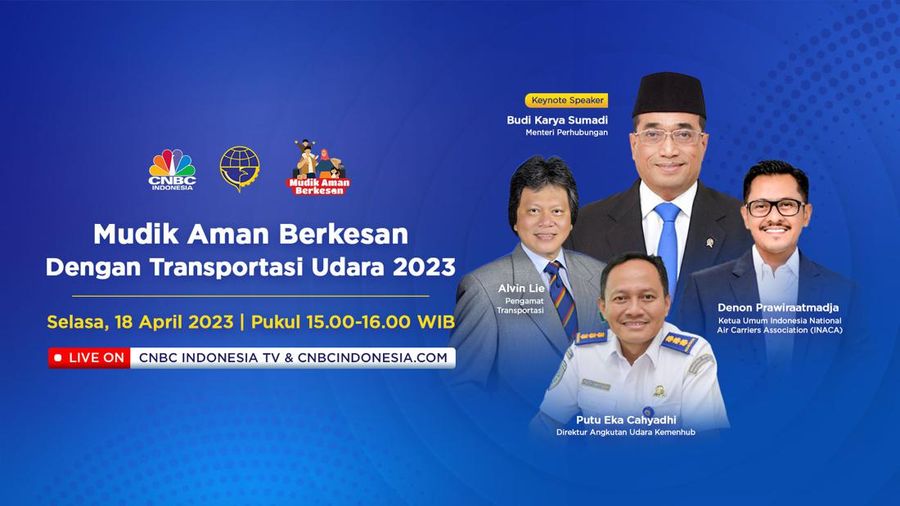 Mudik Aman Berkesan Dengan Transportasi Udara 2023