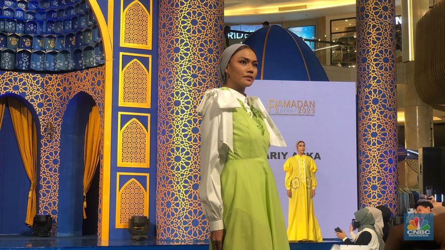 Tren baru lebaran 2023. (CNBC Indonesia/Lynda Hasibuan)