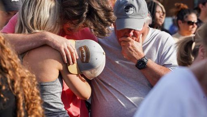 Setidaknya empat orang tewas dan 28 lainnya terluka dalam penembakan massal di sebuah pesta ulang tahun di Alabama, Amerika Serikat (AS), pada Sabtu (15/4/2023) waktu setempat. (REUTERS/Cheney Orr)
