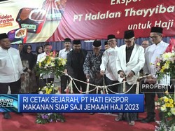 Cetak Sejarah, PT HATI Ekspor Makanan Bagi Jemaah Haji 2023