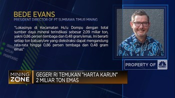 Video: Geger! RI Temukan "Harta Karun" 2 Miliar Ton Emas