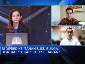 Inflasi Ramadan Terkendali, BI Diprediksi Tahan Suku Bunga