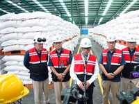Kunjungi Gudang Pupuk Sriwijaya, Pahala Jamin Stok Pupuk Aman