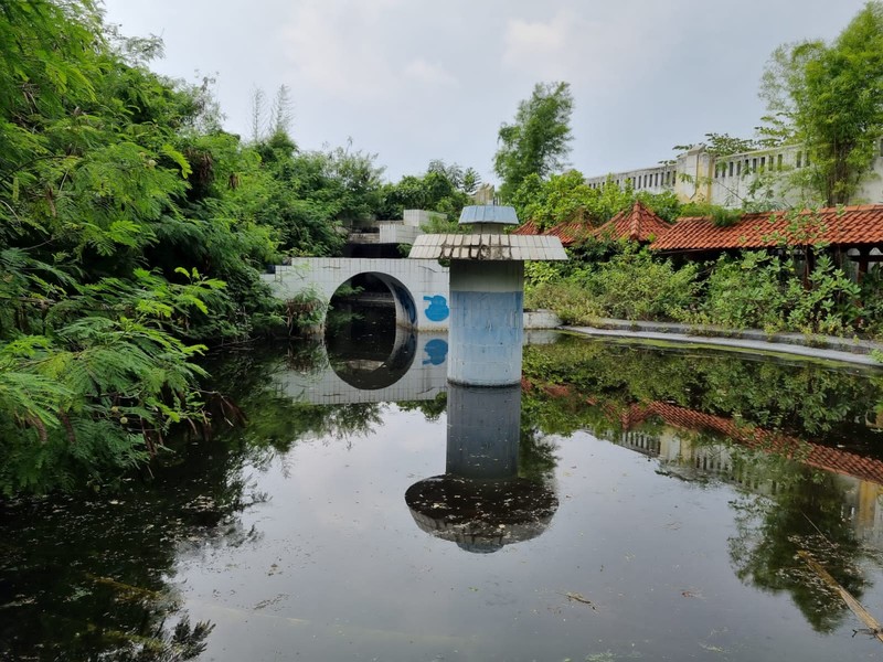 Kondisi Kampung Gajah yang kini terbengkalai. Kondisi Kampung Gajah yang kini terbengkalai. (Dok. Detik/Whisnu Pradana)