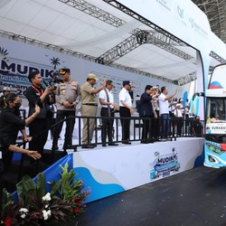 Top! Telkom Berangkatkan 2.700 Lebih Pemudik Tahun Ini