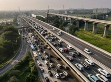 Pagi Ini Tol Cikampek Penuh Pemudik, Begini Penampakannya