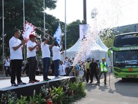 Pertamina Berangkatkan 3.000 Orang Mudik Gratis Bersama BUMN