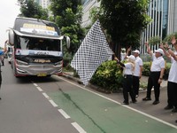 WIKA Berangkatkan 550 Pemudik Bersama BUMN