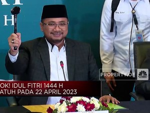 Video: Tok! Idul Fitri 1444 H Jatuh Pada 22 April 2023