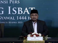 Breaking! Lebaran Idul Fitri Jatuh Pada Sabtu 22 April 2023