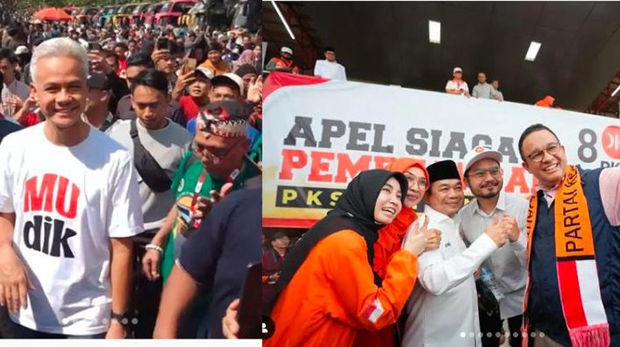 Anies baswedan dan Ganjar Pranowo