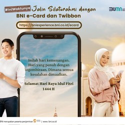 Jangan Kelewat, Yuk Pilih Twibbon Tema Idul Fitri dari BNI