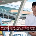 Dear Umat Muslim, Ini Ucapan Selamat Idul Fitri dari Jokowi