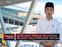Dear Umat Muslim, Ini Ucapan Selamat Idul Fitri dari Jokowi