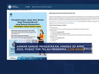 Banyak yang Tak Dapat, Posko THR Kemnaker Terima Aduan Segini