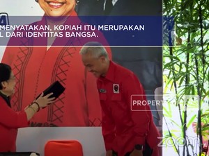 Makna Kopiah yang Disematkan Mega Ke Ganjar Usai Deklarasi