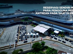 Video: Tingkat Reservasi Tiket Pelabuhan Meningkat Drastis