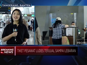  Tiket Pesawat Ludes Terjual Sampai Lebaran