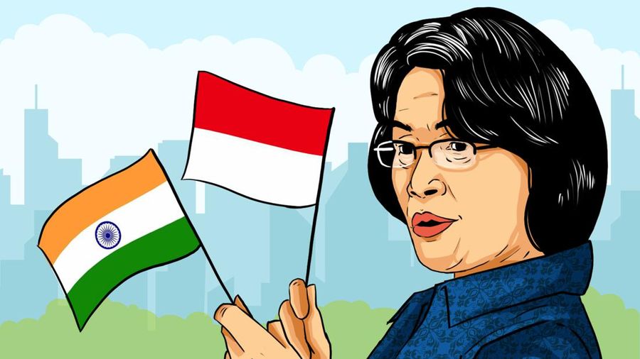Infografis, Indonesia VS India, Siapa yang Paling Maju?