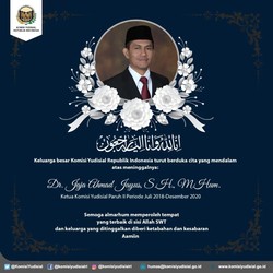 Kabar Duka, Eks Ketua KY Jaja Ahmad Jayus Meninggal Dunia
