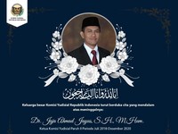 Kabar Duka, Eks Ketua KY Jaja Ahmad Jayus Meninggal Dunia