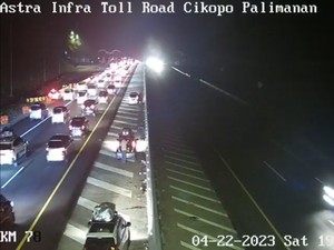 Lalu Lintas Mulai Padat di Tol Cipali, Contraflow Diberlakukan di Km 162-169
