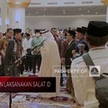 Video: Jokowi & Ma'ruf Amin Laksanakan Salat Id