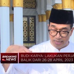 Menhub: Lakukan Perjalanan Balik dari 26-28 April 2023