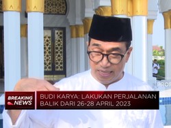 Menhub: Lakukan Perjalanan Balik dari 26-28 April 2023