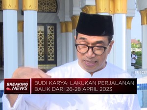 Menhub: Lakukan Perjalanan Balik dari 26-28 April 2023