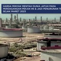 Video: Duh! Harga Minyak Mentah Ambruk 6%