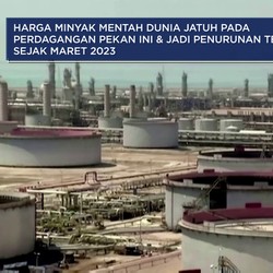 Video: Duh! Harga Minyak Mentah Ambruk 6%