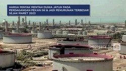 Video: Duh! Harga Minyak Mentah Ambruk 6%