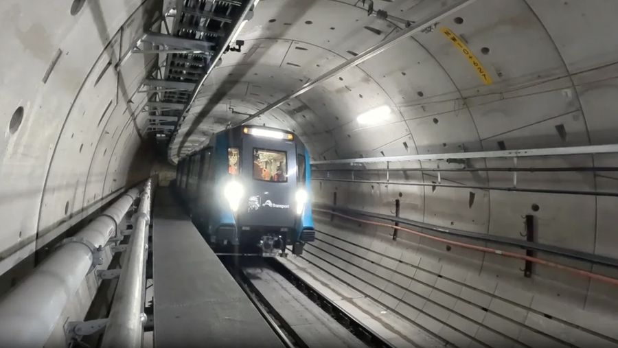 Kereta Bawah Tanah Australia . (Courtesy NSW Government)